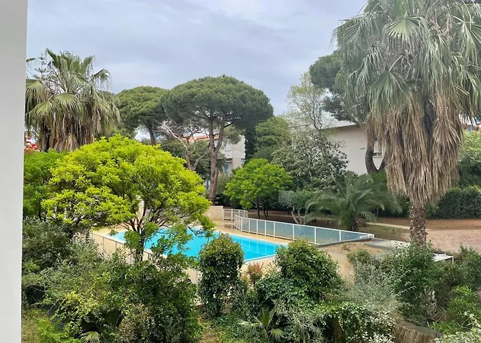 T2 Climatise Avec Piscine, Wifi, Terrasse Et Jardin Au Port De - Fr-1-335-194 Hyères