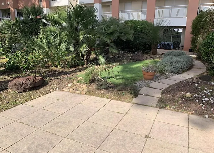 T2 Climatise Avec Piscine, Wifi, Terrasse Et Jardin Au Port De - Fr-1-335-194 Hyères